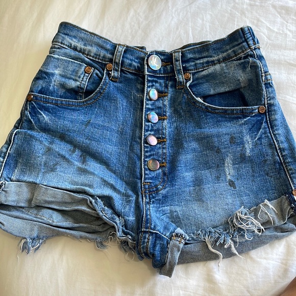 One Teaspoon Pants - One Teaspoon high rise short